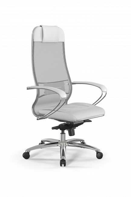 Кресло Samurai L1-2K - TS+Infinity /Uc00/Wm06/K2cL(M06.B31.G04.W03), белый