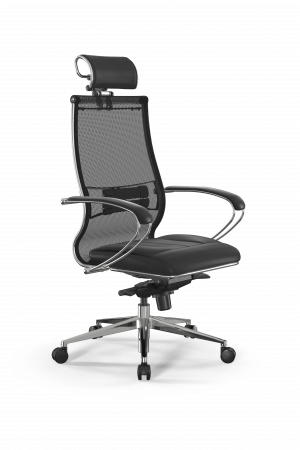 Кресло Samurai L2-6K - TS+Infinity /Kc00/Wm06/K2cL/H2cL-3D(M06.B32.G11.W03), черный