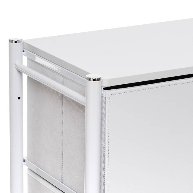 Комод Leset Хайди 4 ящика Белый Белый Комод Leset Хайди 4 ящика Белый Белый