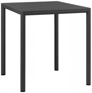 Стол обеденный ламинированный Piave 90 антрацит 890х890х760 мм