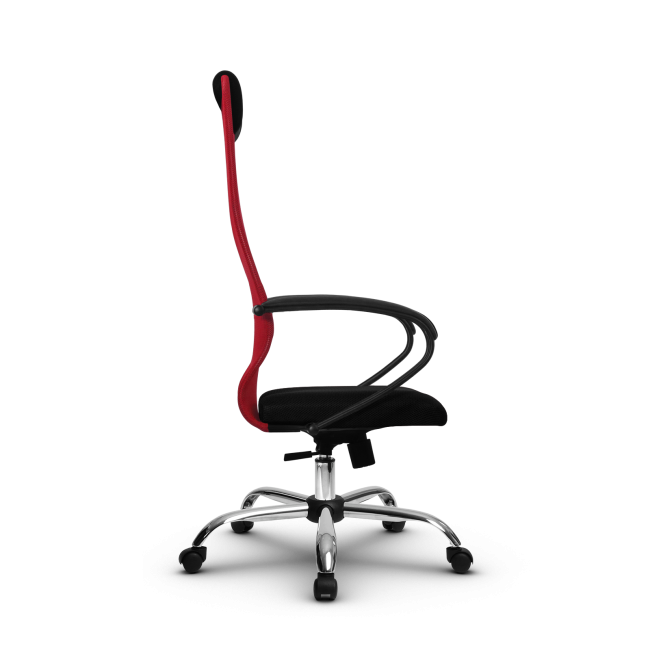 Кресло SU-B-8/подл.130/осн.003, красный