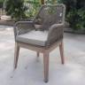 Кресло деревянное плетеное Belle натуральный 580х650х890 мм