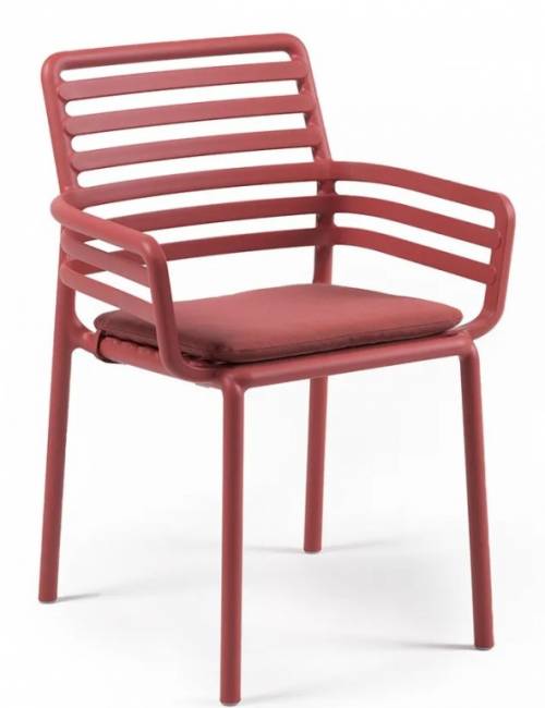 Подушка для кресла Doga кирпичный 400х430х45 мм