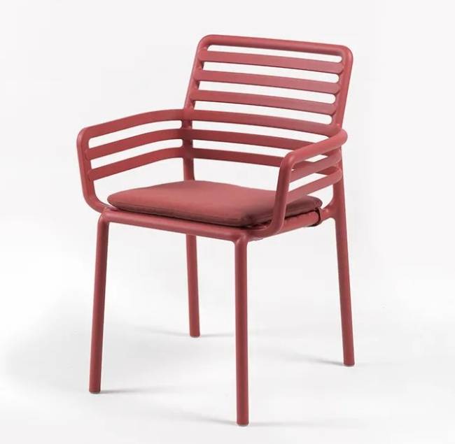 Подушка для кресла Doga кирпичный 400х430х45 мм