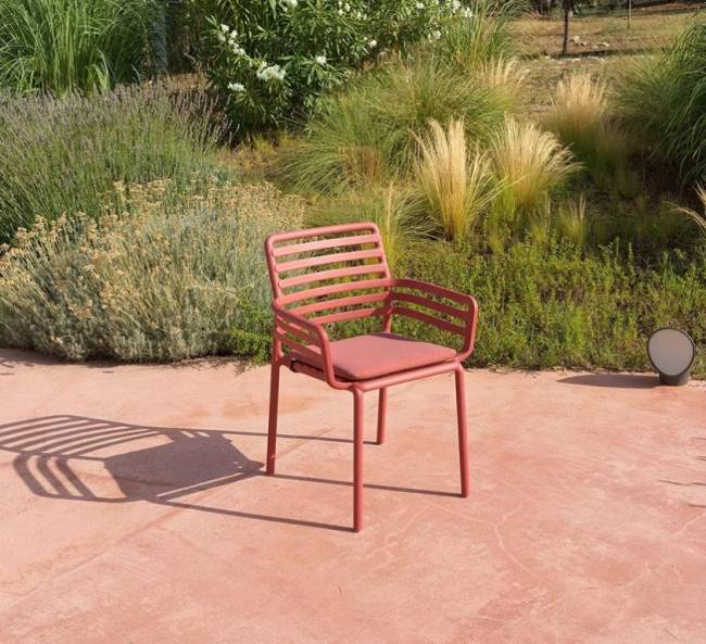 Подушка для кресла Doga кирпичный 400х430х45 мм