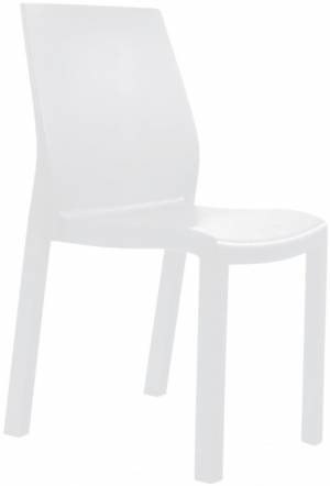 Стул пластиковый Yummy белый 470х535х845 мм