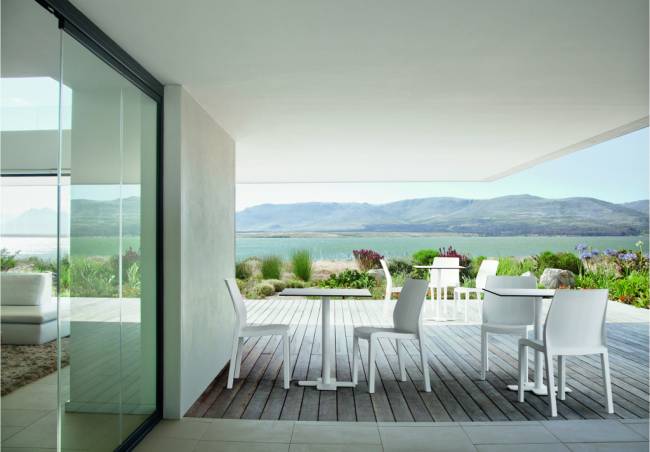 Стул пластиковый Yummy белый 470х535х845 мм Стул пластиковый Yummy белый 470х535х845 мм