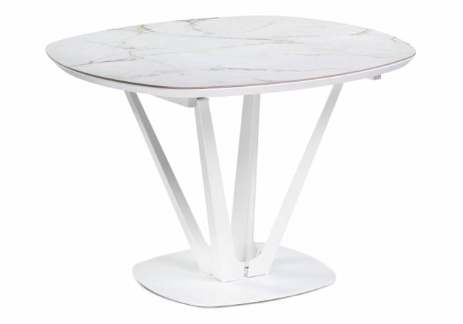 Керамический стол Азраун белый