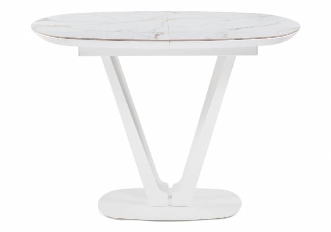 Керамический стол Азраун белый