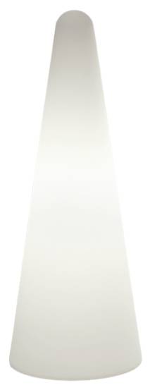 Светильник пластиковый Конус Cono Lighting IN белый Ø420х1130 мм