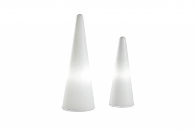 Светильник пластиковый Конус Cono Lighting IN белый Ø420х1130 мм