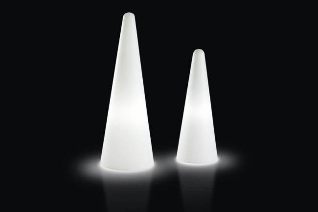 Светильник пластиковый Конус Cono Lighting IN белый Ø420х1130 мм