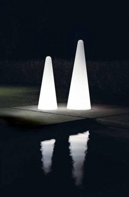 Светильник пластиковый Конус Cono Lighting IN белый Ø420х1130 мм