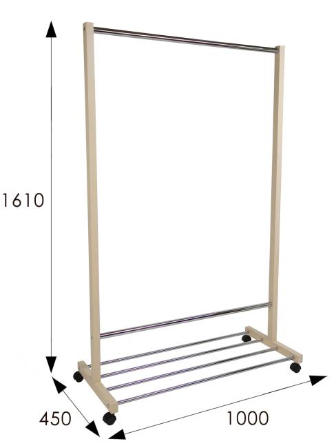 Вешалка напольная В 35Н слоновая кость Вешалка напольная В 35Н слоновая кость