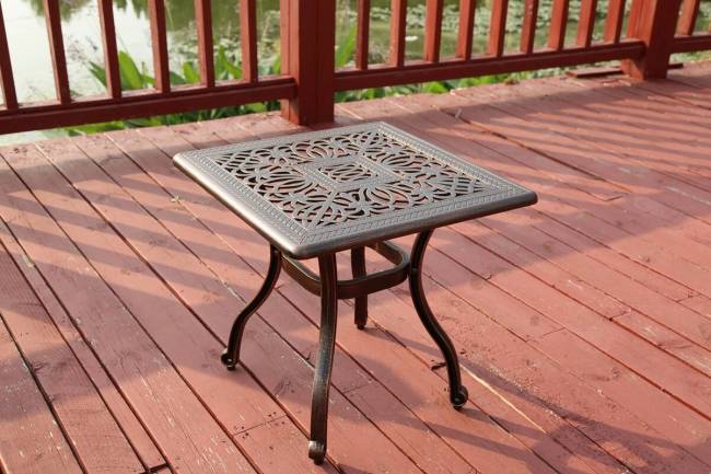 Комплект для отдыха Madrid 7 из литого алюминия