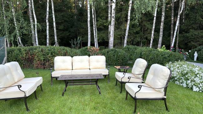 Комплект для отдыха Madrid 7 из литого алюминия