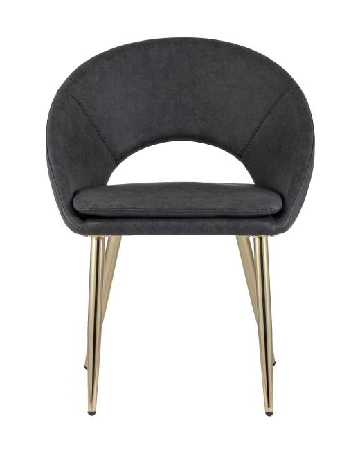 Стул Кензи экокожа темно-серый 2 шт