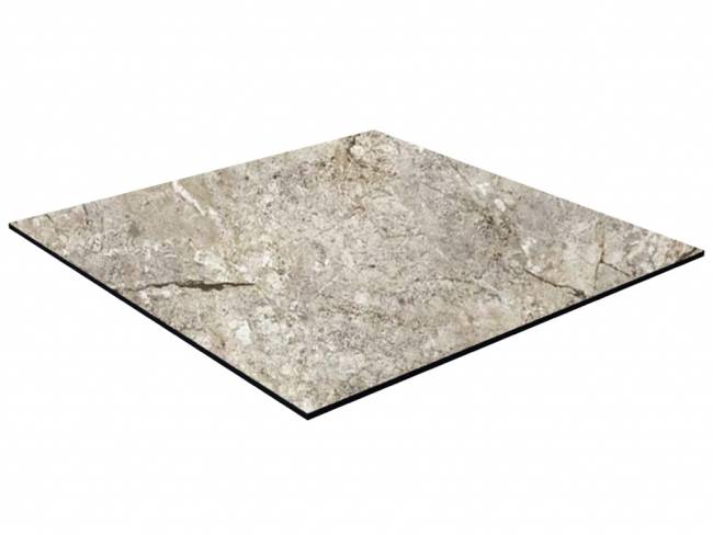 Столешница квадратная HPL Fitto скала мрамор 690х690х12 мм
