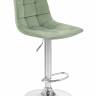 Стул барный DOBRIN TAILOR, пудрово-мятный велюр (MJ9-87)