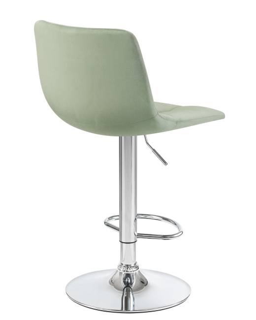 Стул барный DOBRIN TAILOR, пудрово-мятный велюр (MJ9-87)