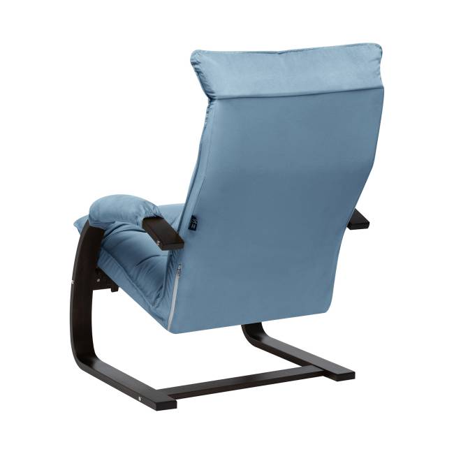 Кресло-трансформер Leset Монако Орех текстура V47 синий