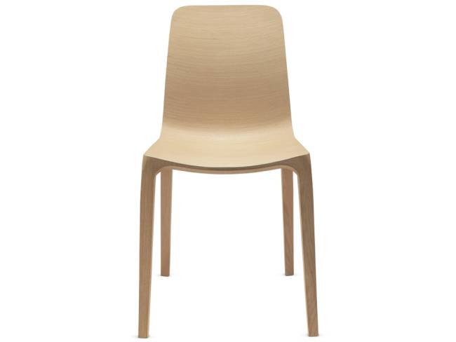 Стул деревянный Frida беленый дуб 450х530х795 мм Стул деревянный Frida беленый дуб 450х530х795 мм