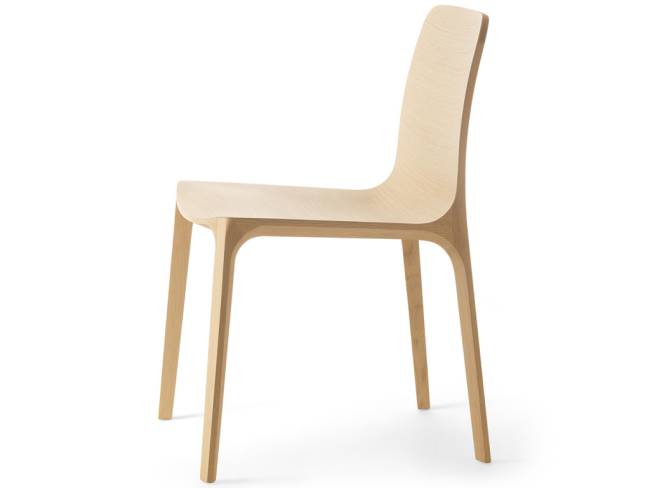 Стул деревянный Frida беленый дуб 450х530х795 мм Стул деревянный Frida беленый дуб 450х530х795 мм