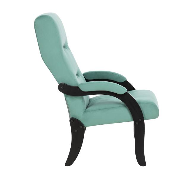 Кресло Leset Дэми Венге V43 зелёный