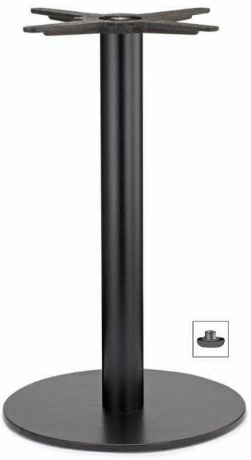 Подстолье металлическое Tiffany черный Ø450х730 мм