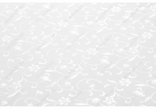 Деревянный стол Адней белый / рисунок