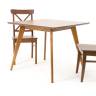 Стол Сканди М 100 орех со стульями Ингольф орех Стол Сканди М 100 орех со стульями Ингольф орех