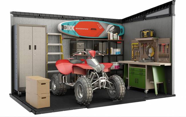 Сарай пластиковый Artisan 11*7