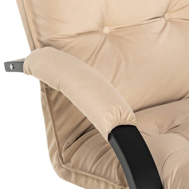 Кресло-трансформер Leset Монако Венге V18 бежевый Кресло-трансформер Leset Монако Венге V18 бежевый