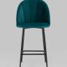Стул полубарный Логан SN велюр изумрудный