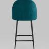 Стул полубарный Логан SN велюр изумрудный