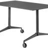 Стол складной на колесах Ypsilon Tilting черный 1190х790х730 мм Стол складной на колесах Ypsilon Tilting черный 1190х790х730 мм