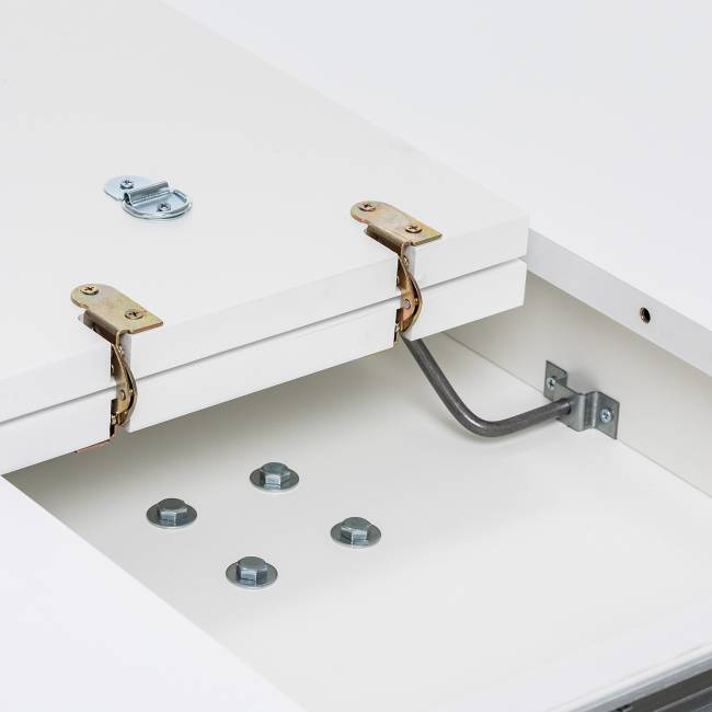 Стол раздвижной Leset Луизиана 1Р Белый