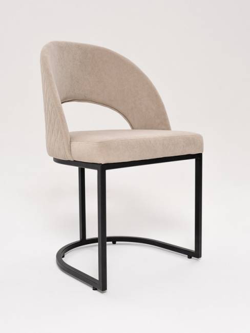 Стул Oscar Beige Romb / Black