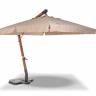 "Ливорно" зонт садовый 3х3м на боковой деревянной опоре