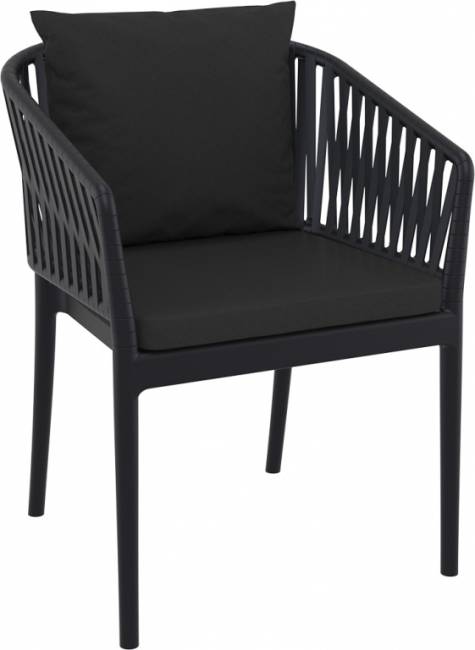 Подушка для спинки кресла Portofino черный 550х480х50 мм