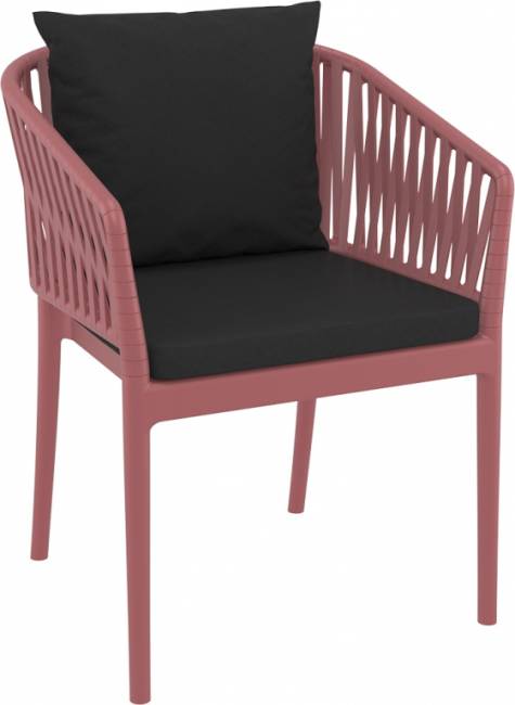 Подушка для спинки кресла Portofino черный 550х480х50 мм