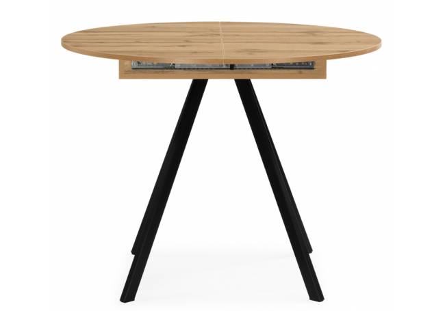 Карпер 90(120) дуб вотан / черный матовый