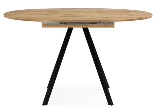 Карпер 90(120) дуб вотан / черный матовый