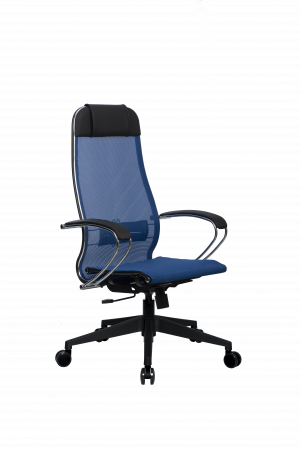 Кресло МЕТТА-12(MPRU)/подл.131/осн.002, синий