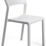 Стул пластиковый Trill Bistrot белый 500х515х825 мм