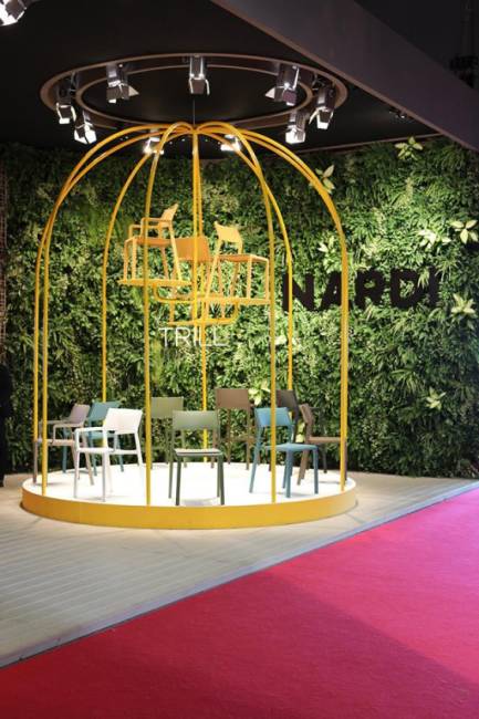 Стул пластиковый Trill Bistrot белый 500х515х825 мм