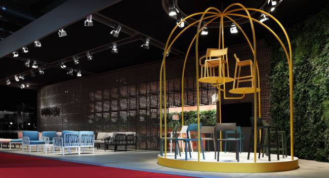 Стул пластиковый Trill Bistrot белый 500х515х825 мм