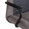 Кресло STAFF серый флок/ткань