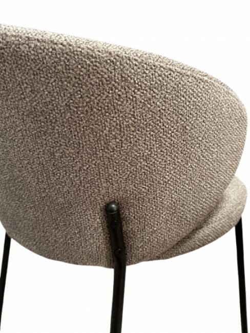 Дизайнерский стул Lucky букле капучино Дизайнерский стул Lucky букле капучино