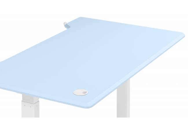 Маркос 140х80 голубой / белый